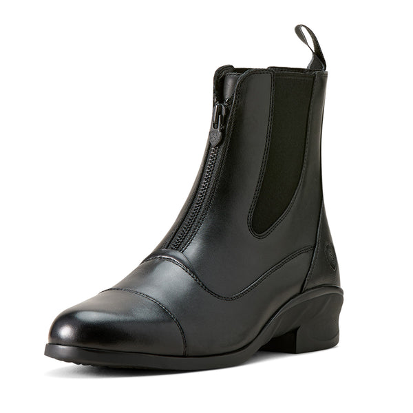Ariat Heritage Zip Black Mens Paddock Boot